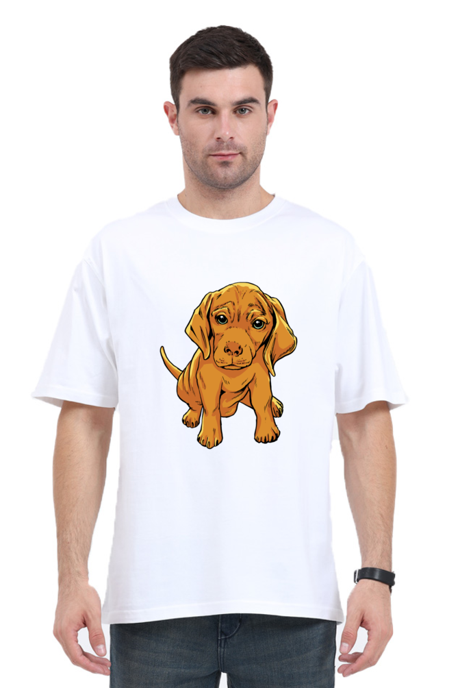 Cute Puppy oversized T-shirt