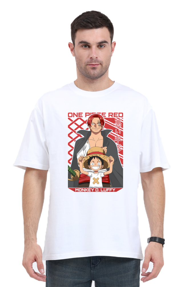 Shanks & Luffy oversized T-shirt