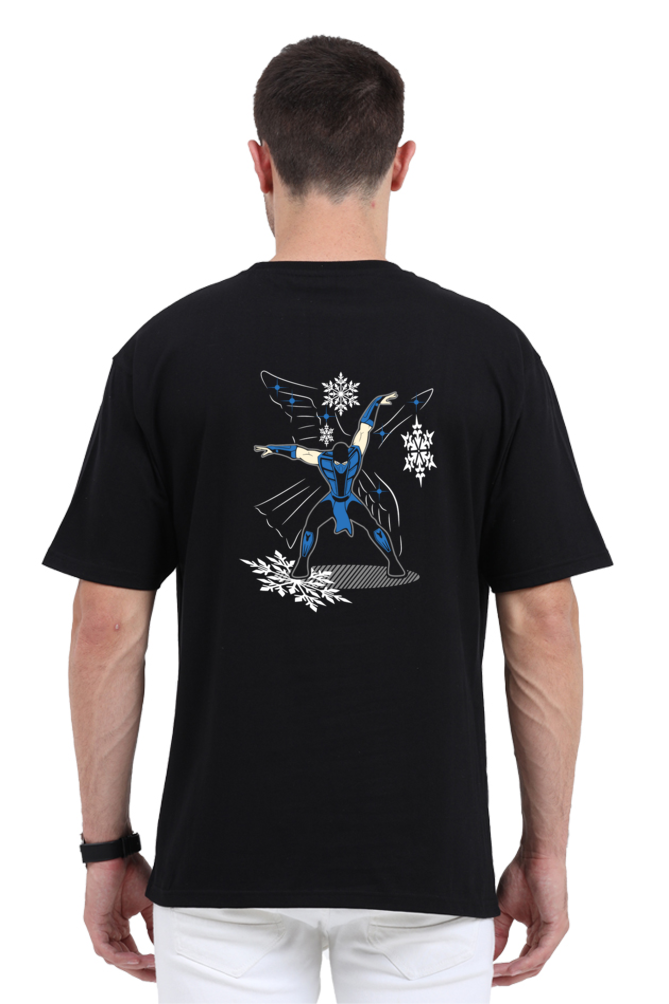 Sub Zero Mortal kombat dual print oversized T-shirt