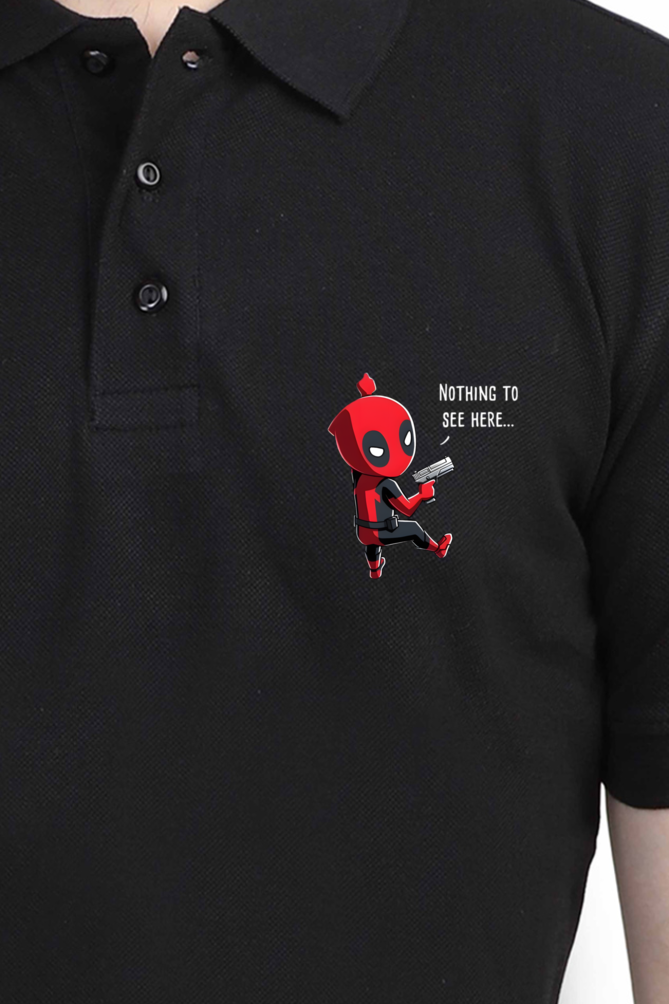 Nothing to see here Polo T-shirt