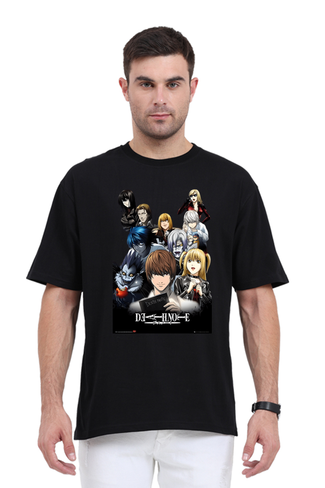 Death Note all characters oversized T-shirt