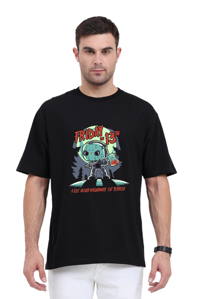 Jason voorhees Mortal Kombat oversized T-shirt
