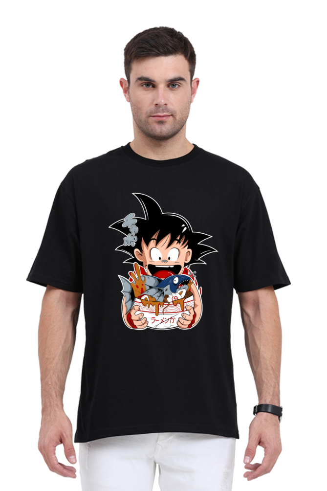 Goku food love oversized T-shirt