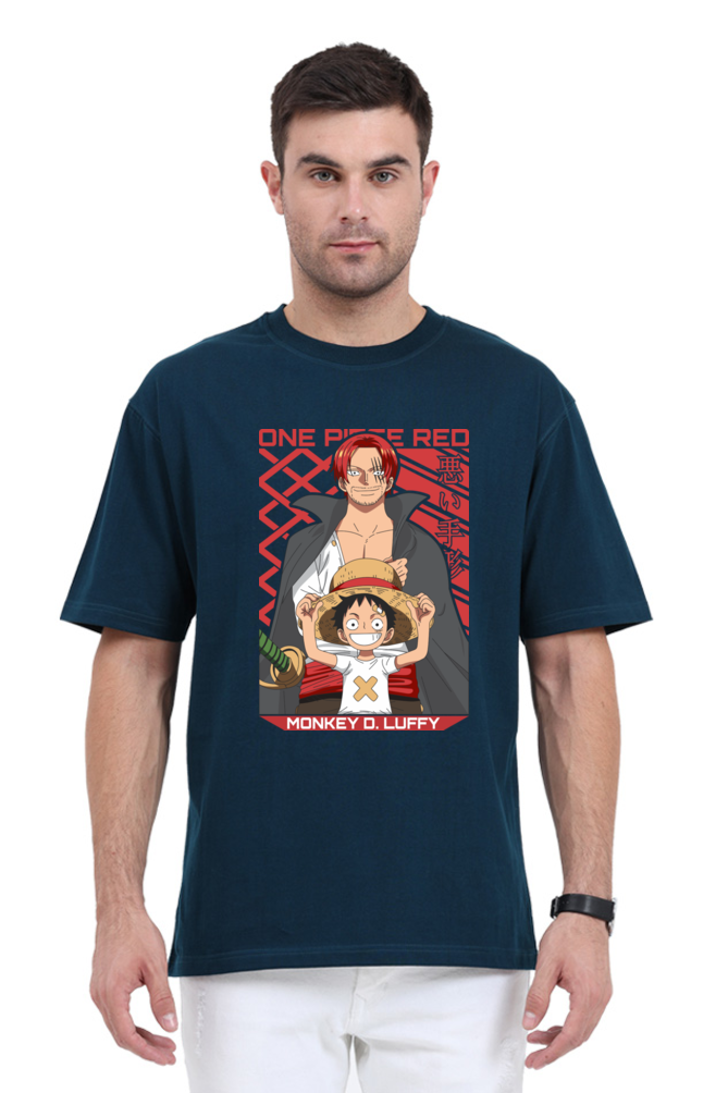Shanks & Luffy oversized T-shirt