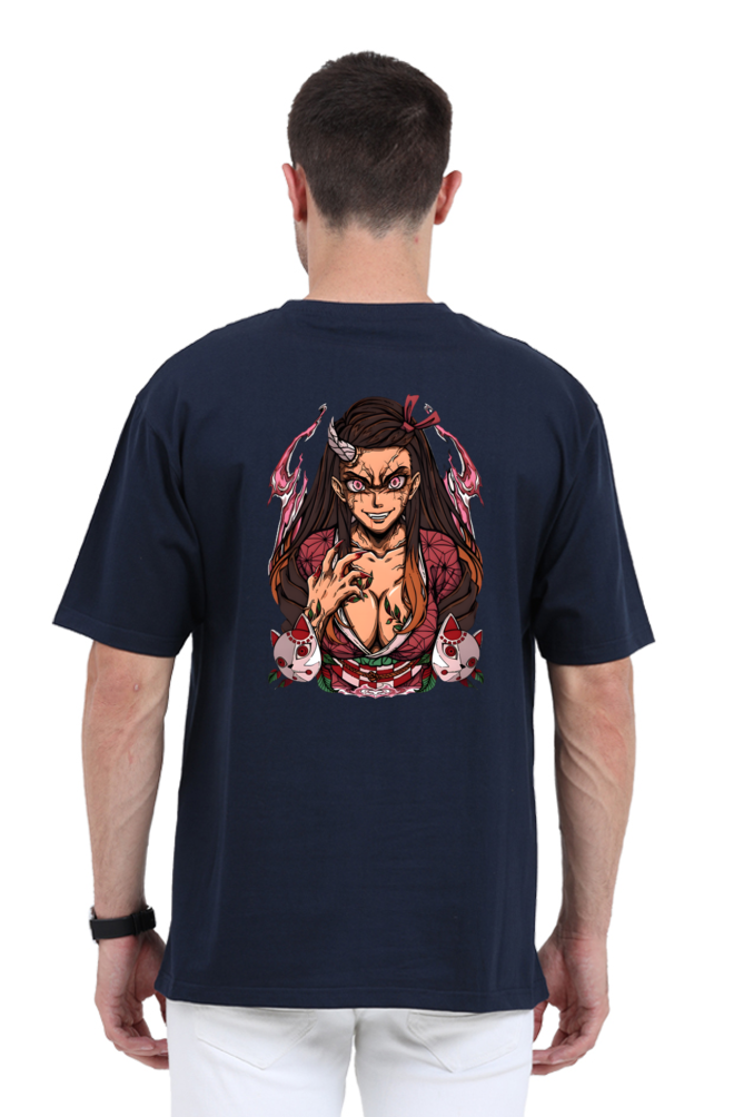 Nezuko 2 dual print oversized T-shirt