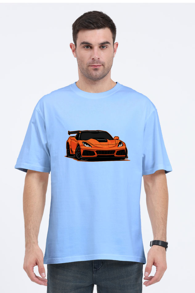 chevrolet corvette oversized T-shirt