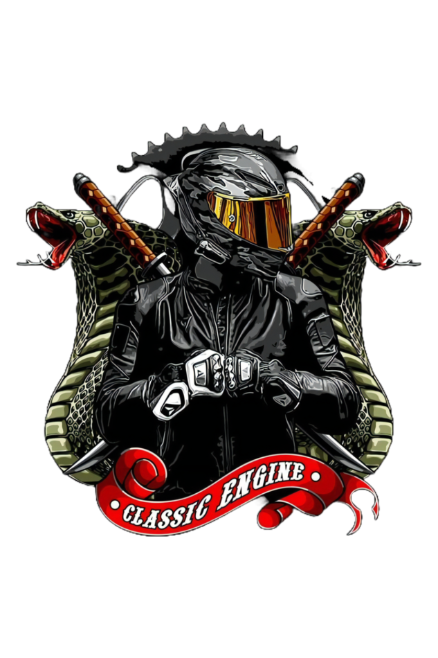 Dark biker- T-shirt