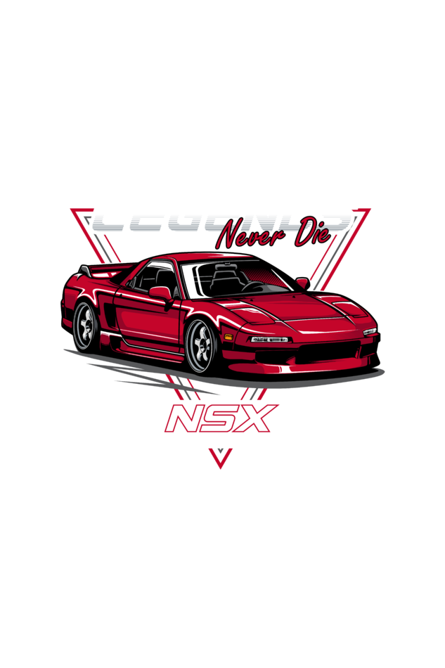 Legends never die NSX oversized T-shirt