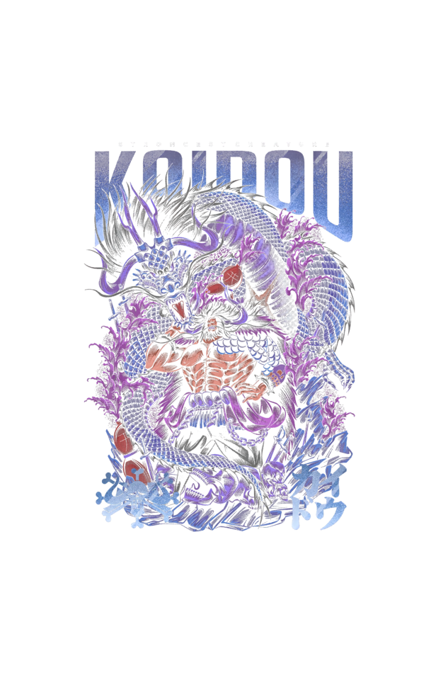 Kaidou of the beasts oversized T-shirt