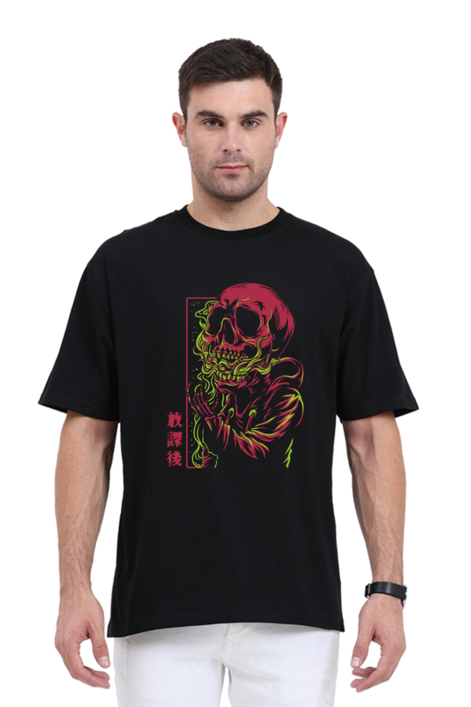Toxic Skull oversized T-shirt
