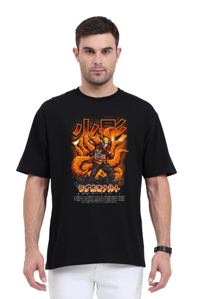Brayon mode Naruto oversized T-shirt